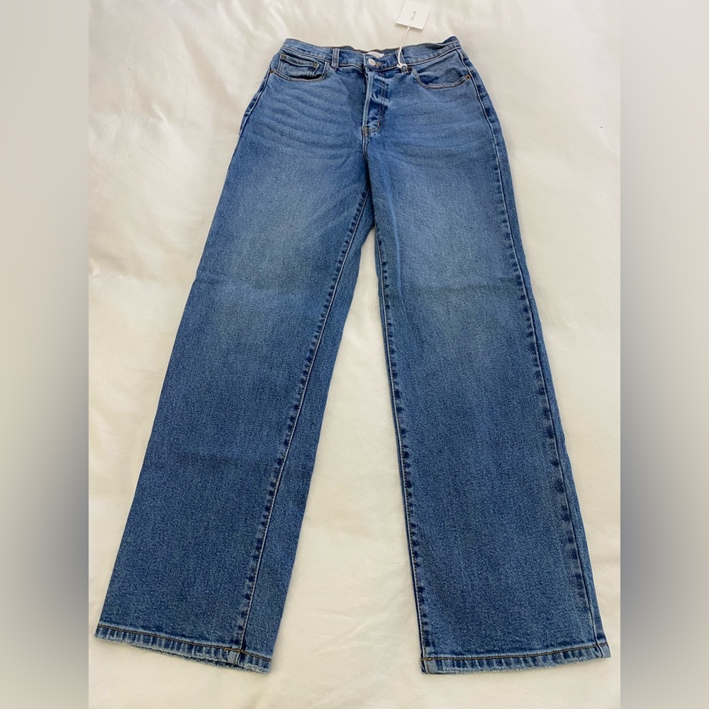 Cello size 7 super high rise dad jeans